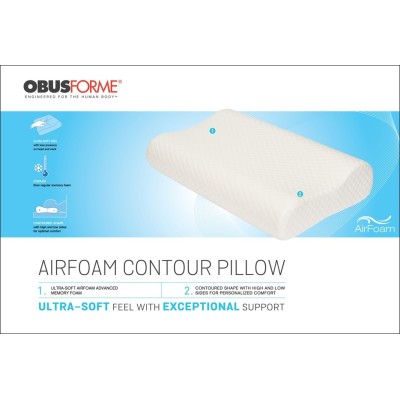 Airfoam Contour Memory Foam Pillow